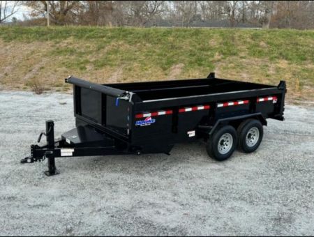 New 2027 Hawke Trailers 7X14 14K Low Pro Dump Trailer