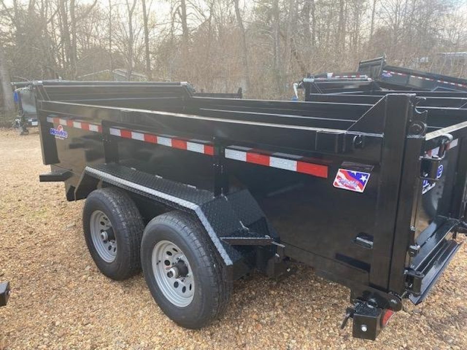 New 2027 Hawke Trailers 6x12 Low Pro Dump Trailer