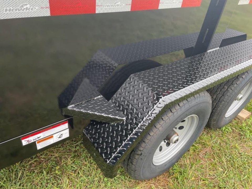 New 2027 Hawke Trailers 6x12 Low Pro Dump Trailer