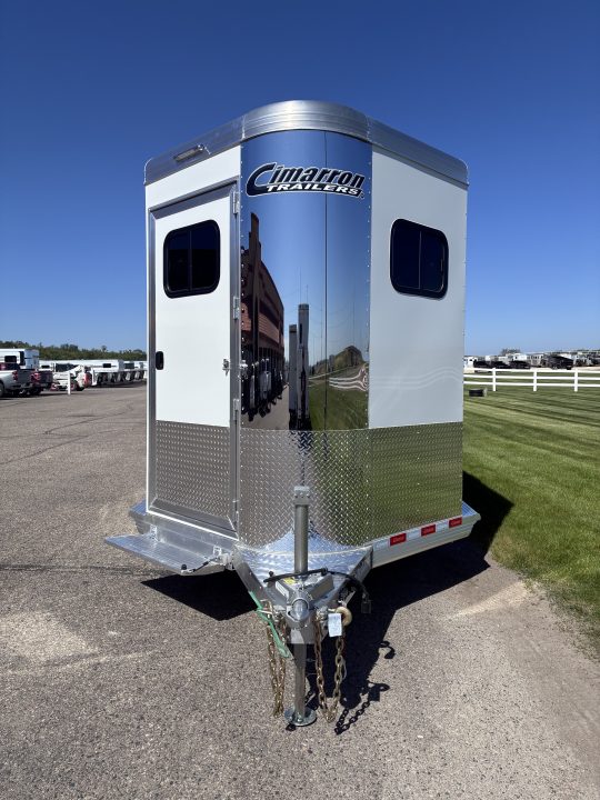 New 2027 Cimarron Trailers 2H Straight Load BP Horse Trailer