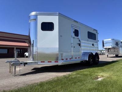 New 2027 Cimarron Trailers 2H Straight Load BP Horse Trailer