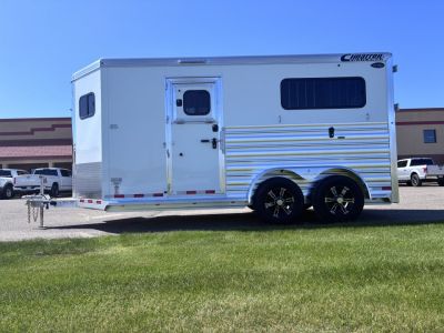 New 2027 Cimarron Trailers 2H Straight Load BP Horse Trailer