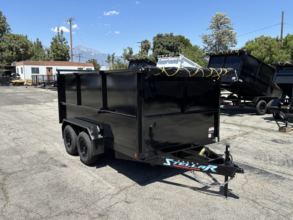 New 2027 Stellar Trailers 8x12x47 Dump Trailer