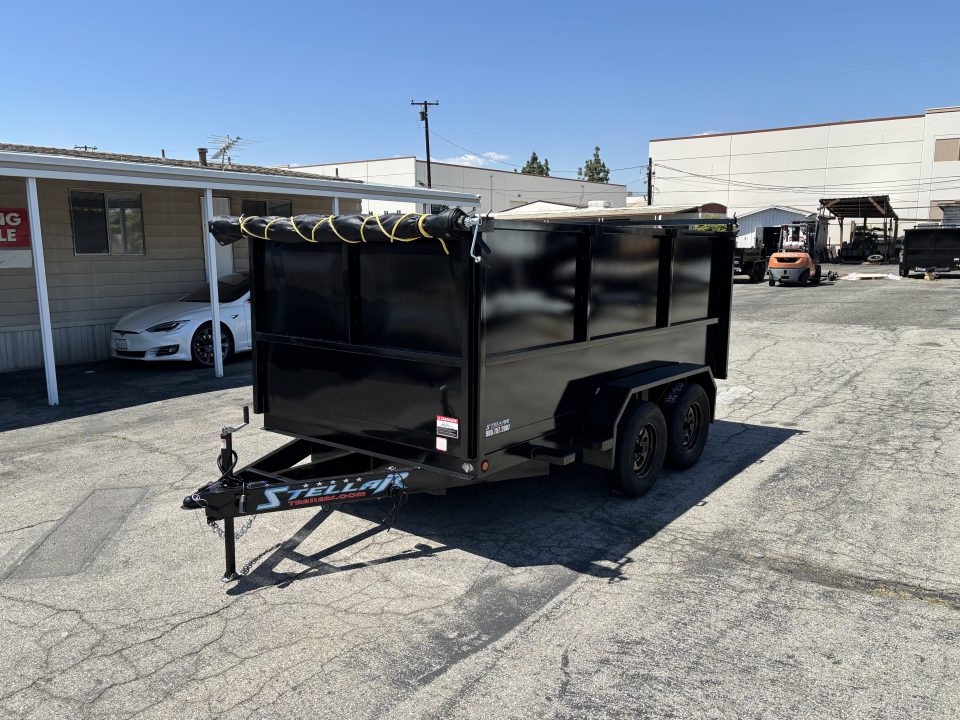 New 2027 Stellar Trailers 8x12x47 Dump Trailer