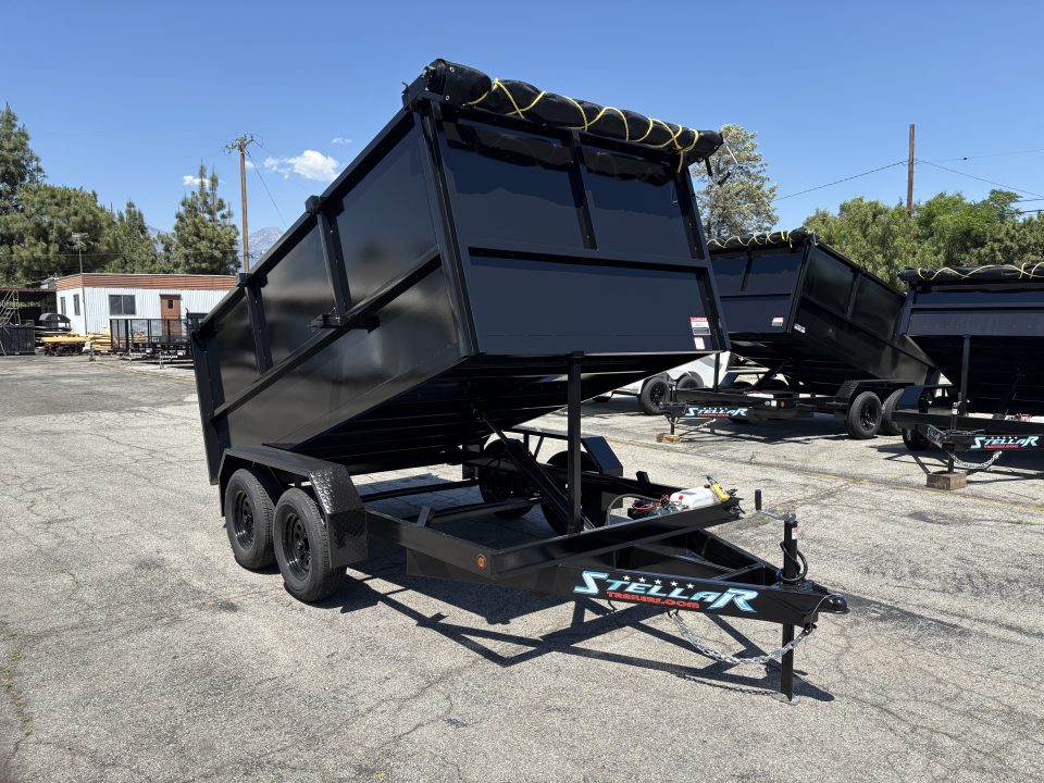 New 2027 Stellar Trailers 8x12x47 Dump Trailer