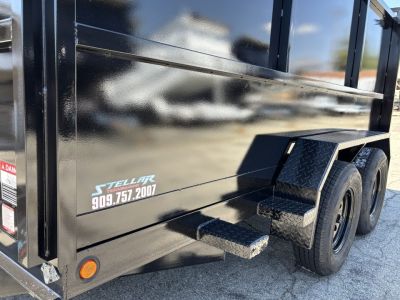 New 2027 Stellar Trailers 8x12x47 Dump Trailer
