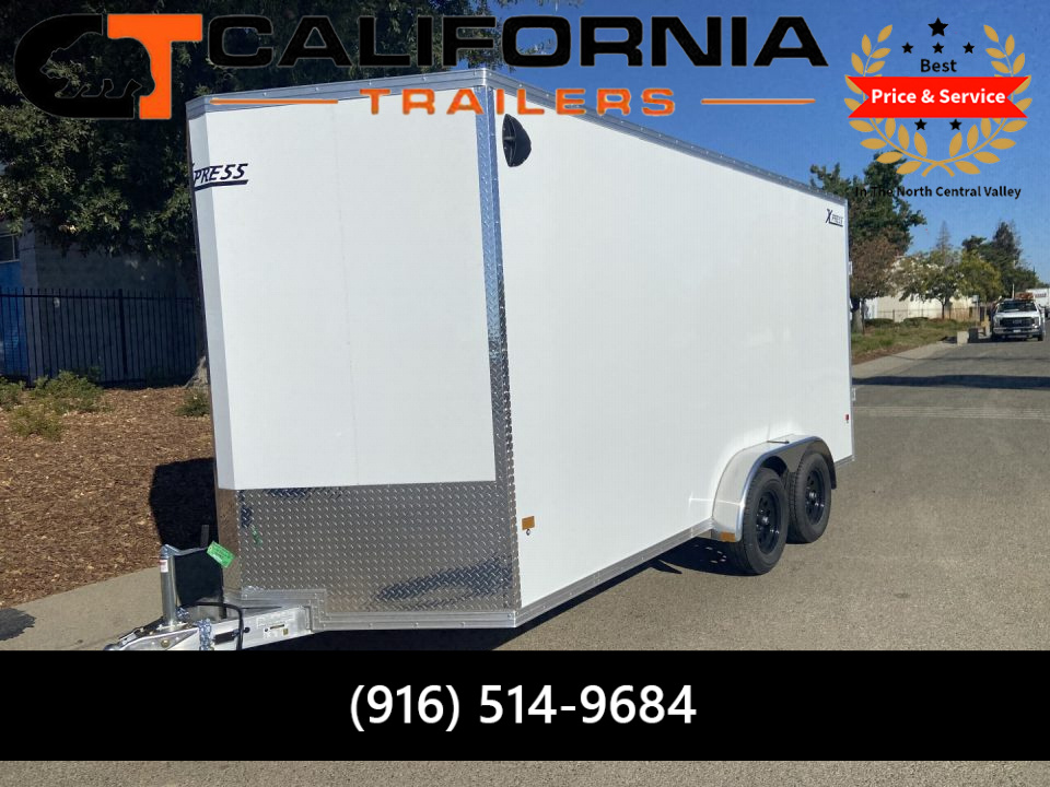 New 2026 ALCOM 7.4x16 Cargo / Enclosed Trailer