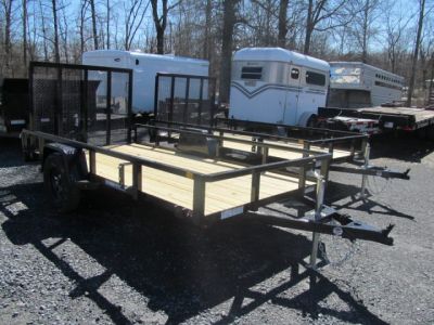New Sure-Trac 6 X 12 Tube Top Utility Trailer