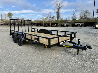 New 2027 Big Tex Trailers 70PI-16R1A-4PBK-BRK2 Utility Trailer
