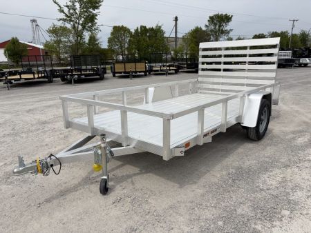New 2026 Sport Haven AUTE612D (6' X 12') 2.9K Aluminum Utility Trailer