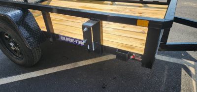 New 5 x 8 Sure-Trac Tube Top Utility Trailer 3k