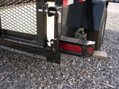 New 6 x 12 Sure-Trac 14" Steel High Side Landscape Trailer 3k
