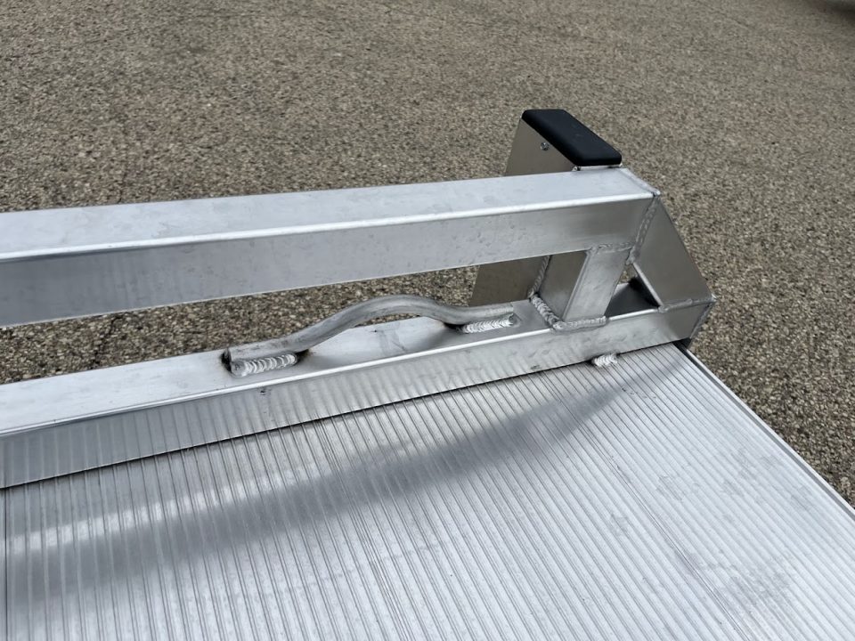 New 2026 Black Rhino Aluminum 77"x14' TS8114A-5K GVWR Low Profile (Equipment / ATV / UTV / Side by Side) Tilt Trailer