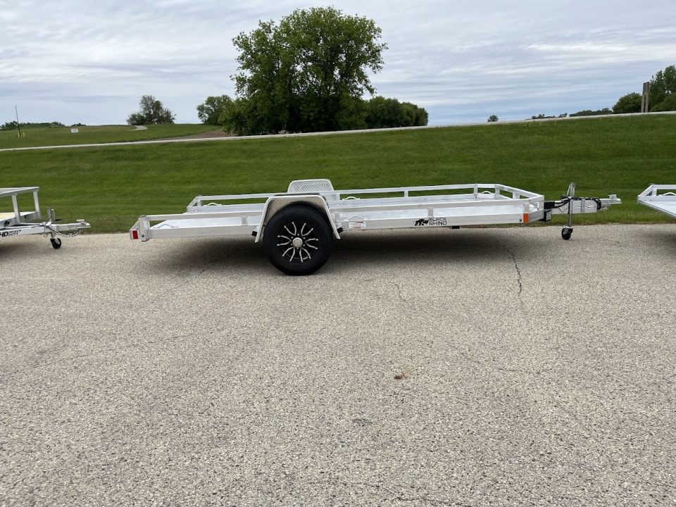 New 2026 Black Rhino Aluminum 77"x14' TS8114A-5K GVWR Low Profile (Equipment / ATV / UTV / Side by Side) Tilt Trailer