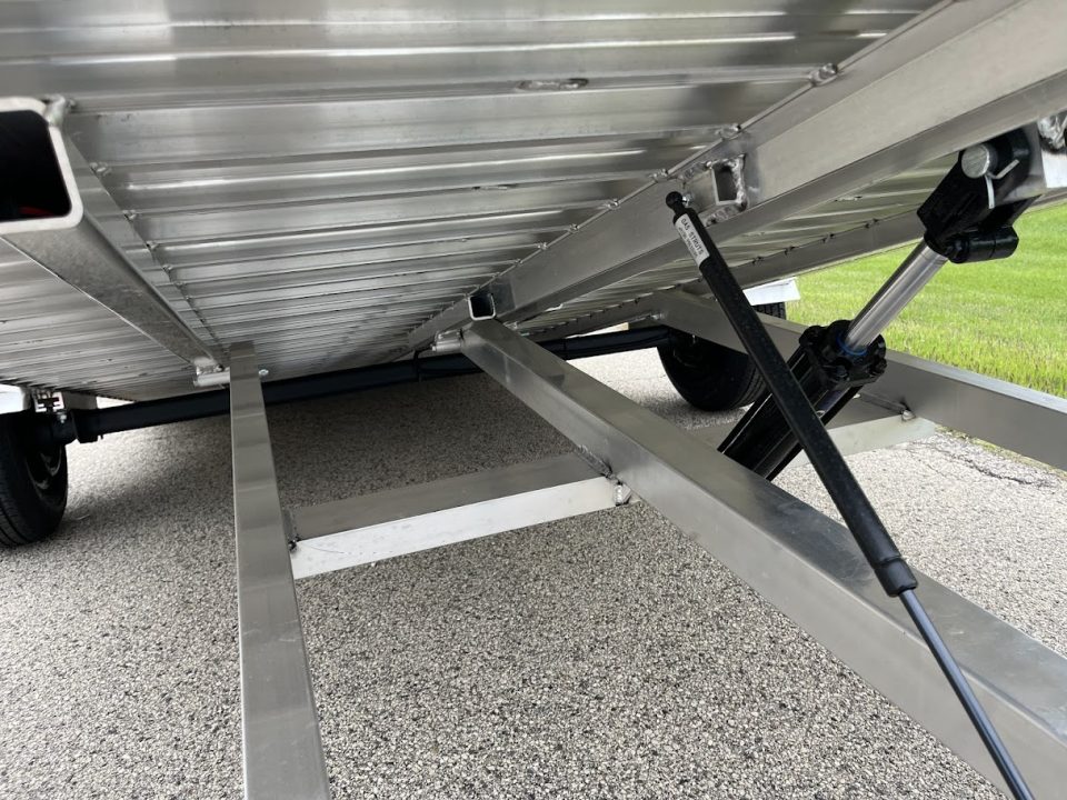 New 2026 Black Rhino Aluminum 77"x14' TS8114A-5K GVWR Low Profile (Equipment / ATV / UTV / Side by Side) Tilt Trailer