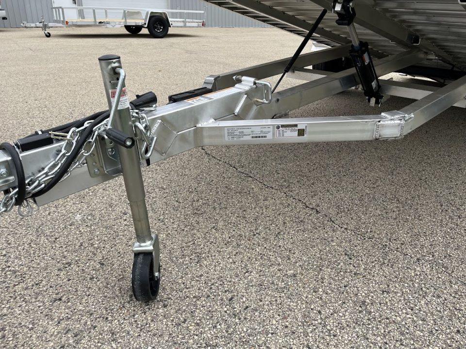 New 2026 Black Rhino Aluminum 77"x14' TS8114A-5K GVWR Low Profile (Equipment / ATV / UTV / Side by Side) Tilt Trailer