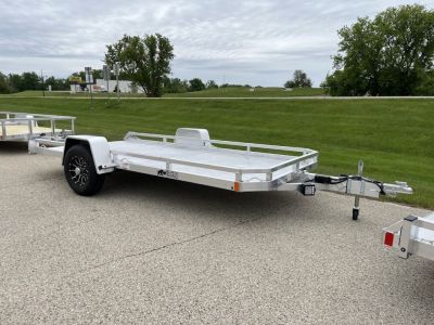 New 2026 Black Rhino Aluminum 77"x14' TS8114A-5K GVWR Low Profile (Equipment / ATV / UTV / Side by Side) Tilt Trailer