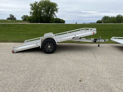 New 2026 Black Rhino Aluminum 77"x14' TS8114A-5K GVWR Low Profile (Equipment / ATV / UTV / Side by Side) Tilt Trailer