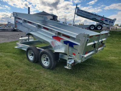 New 2027 K-TRAIL 6x12 dump 5 ton Dump Trailer