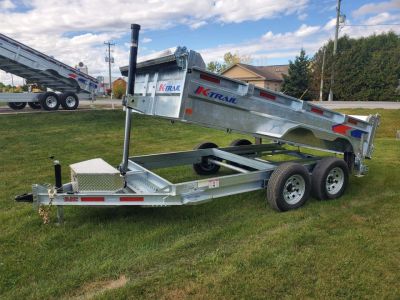 New 2027 K-TRAIL 6x12 dump 5 ton Dump Trailer