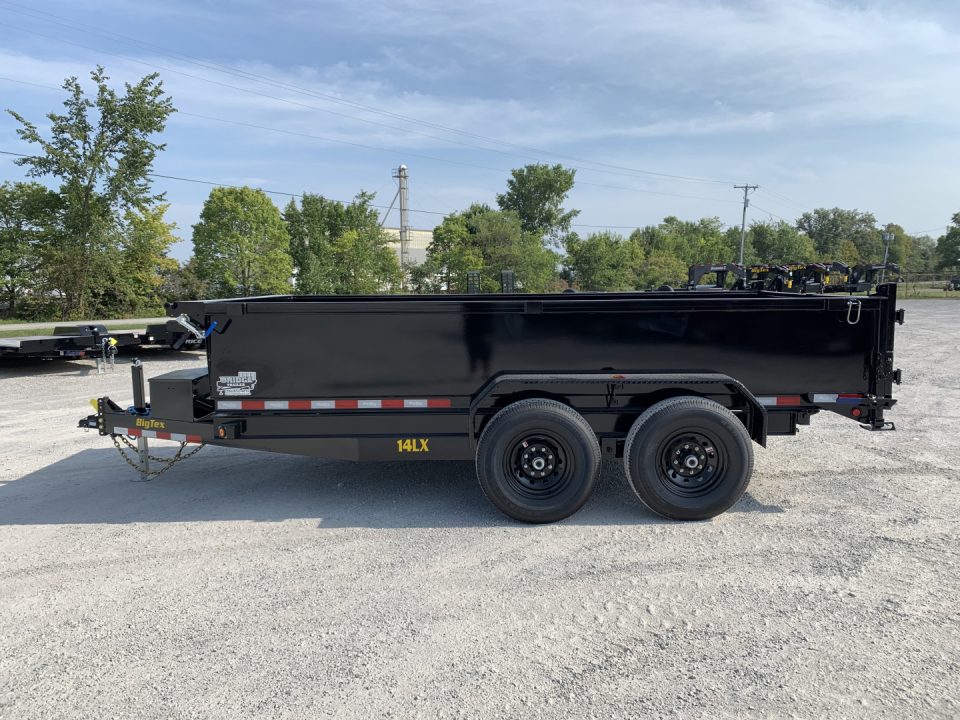 New 2027 Big Tex Trailers 14LX-12C2A-BK Dump Trailer