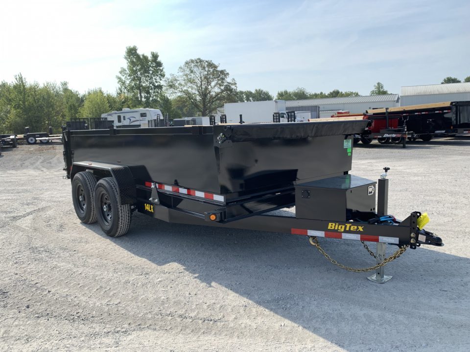 New 2027 Big Tex Trailers 14LX-12C2A-BK Dump Trailer