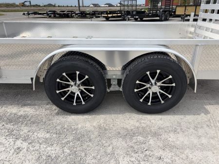 New 2026 Sport Haven AUT714TDS (7' X 14') 7K Deluxe Utility Trailer w/ ATP Sides