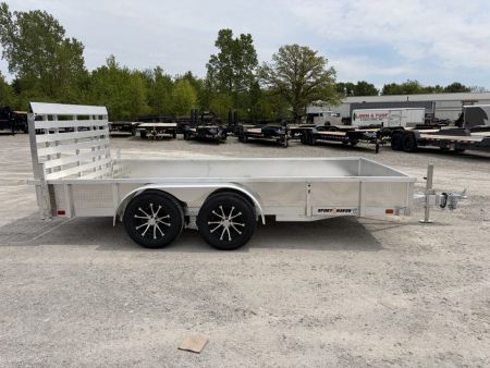 New 2026 Sport Haven AUT714TDS (7' X 14') 7K Deluxe Utility Trailer w/ ATP Sides