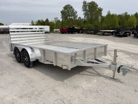 New 2026 Sport Haven AUT714TDS (7' X 14') 7K Deluxe Utility Trailer w/ ATP Sides