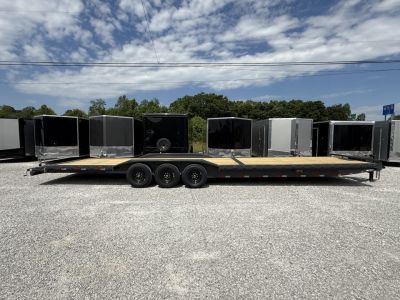 New Lamar Car Hauler 102x36 21K W/ Tool Box & Winch Plate