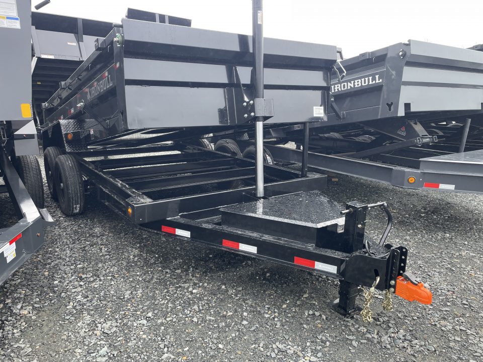 New 2027 Iron Bull 7x14 tele Dump Trailer