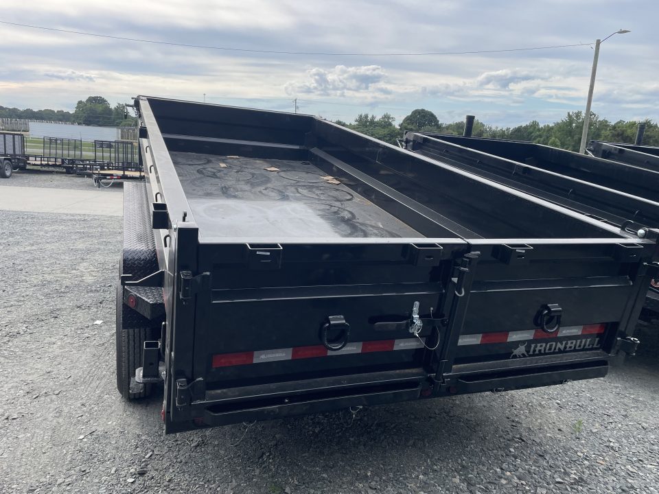 New 2027 Iron Bull 7x14 tele Dump Trailer