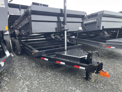 New 2027 Iron Bull 7x14 tele Dump Trailer