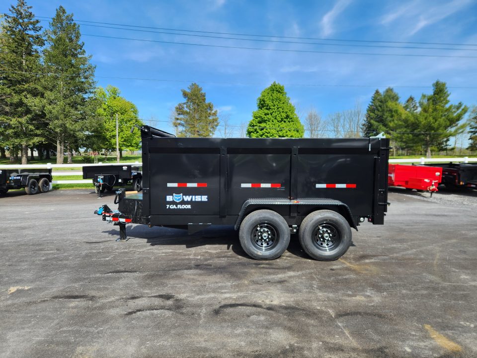 New 2026 BWISE DT12 81.5x12 14K Tandem Axle Dump Trailer