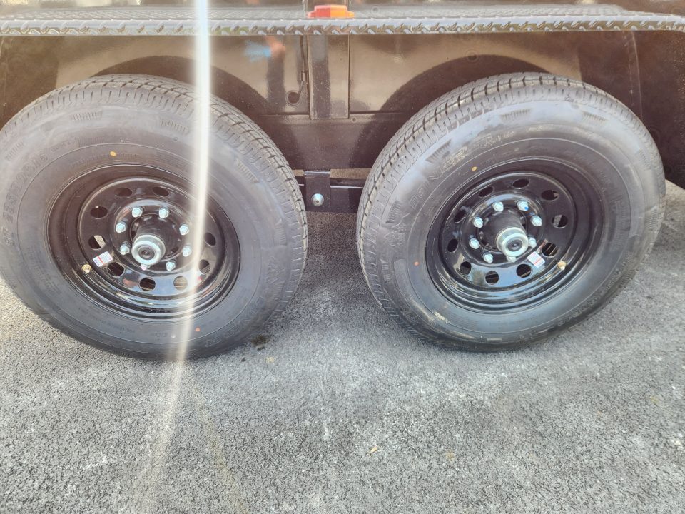 New 2026 BWISE DT12 81.5x12 14K Tandem Axle Dump Trailer