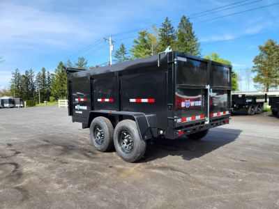 New 2026 BWISE DT12 81.5x12 14K Tandem Axle Dump Trailer