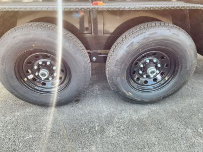 New 2026 BWISE DT12 81.5x12 14K Tandem Axle Dump Trailer