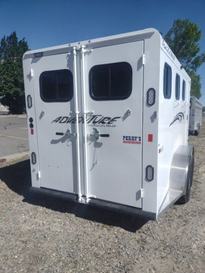 New 2027 Trails West Adventure 3 Horse Trailer