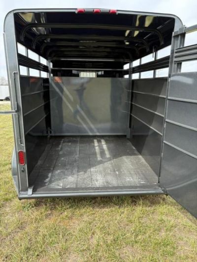 New 2026 Calico Trailers 6x14x7 Tandem 7K Livestock Trailer