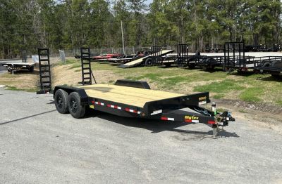 New 2027 Big Tex 14EB Equipment Trailer 7X20 ( 17ft Deck + 3ft Dove =20ft) #10,980 Payload