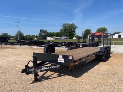 New 2026 Hillcrest Trailers 16202SE Equipment Trailer