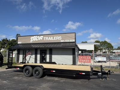 New NEW 7X22 14K EQUIPMENT HAULER with Ramps!
