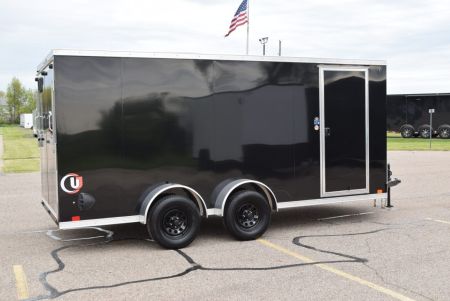 New 2026 United Trailers UJ-S 7x16 Cargo / Enclosed Trailer