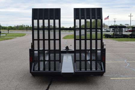 New BND 6.5x14 SCISSOR LIFT TRAILER w/ 7000LB AXLES