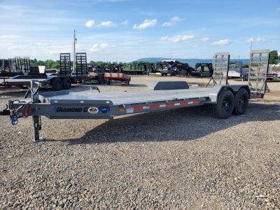 Used 2025 Diamond C Trailers LPX207 Equipment Trailer / 82 X20' / 14900 GVWR