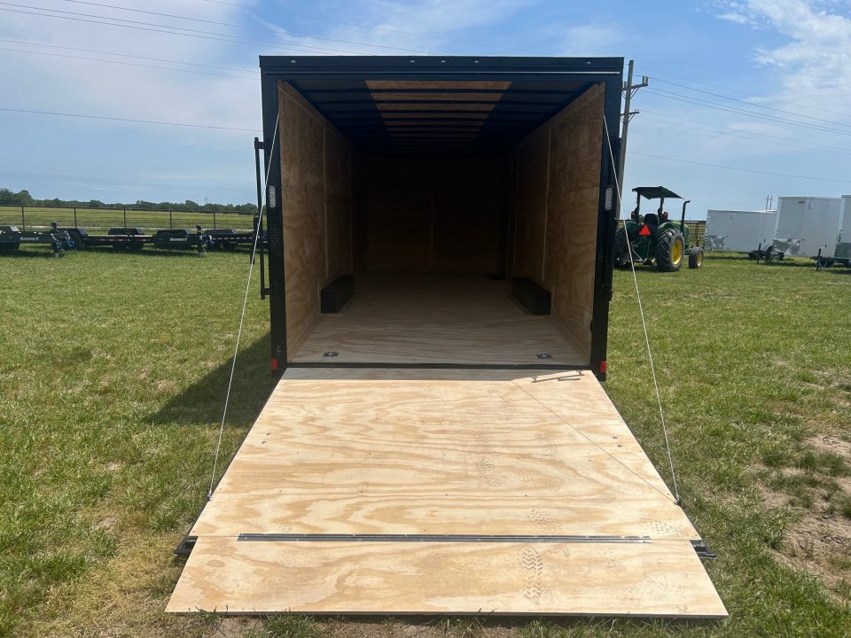 New 2026 Rock Solid 83x24 Tandem 10K Cargo w/ Ramp Door & 7' Interior Height