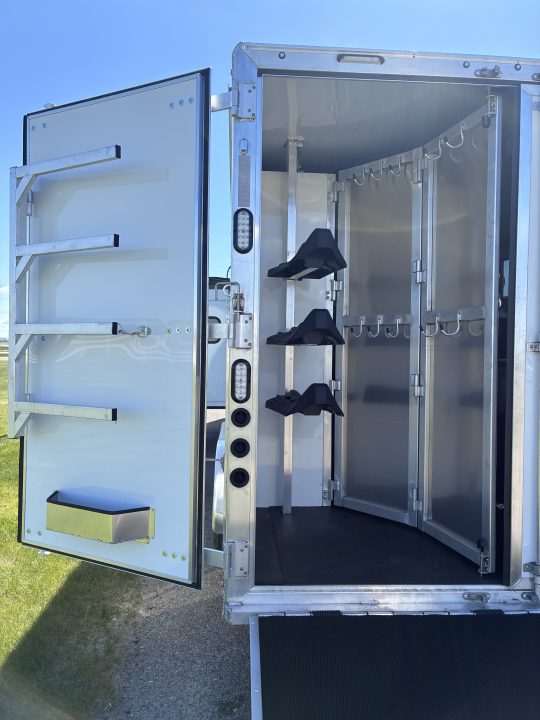 New 2027 Lakota 3H 13' LQ with Outdoor Kitchen Horse Trailer