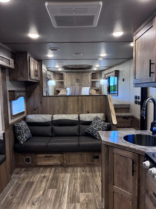 New 2027 Lakota 3H 13' LQ with Outdoor Kitchen Horse Trailer