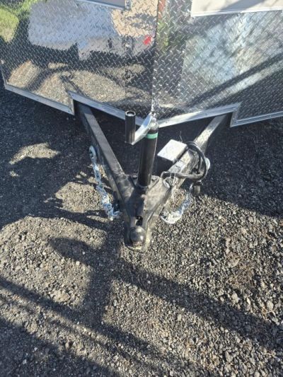 New 2026 Quality Cargo 7 x 16 Enclosed Silver Cargo Trailer Great for Tools & Motorcycles Cargo / Enclosed Trailer