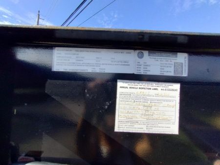 Used 2024 40 Ft. Gooseneck with 12,000 LB GVWR Equipment Trailer